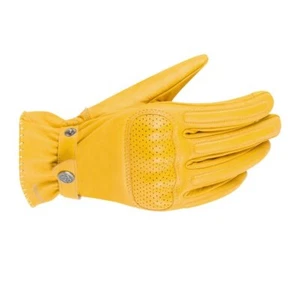 Segura Marvin Ce Motorcycle Gloves Goatskin Leather Beige