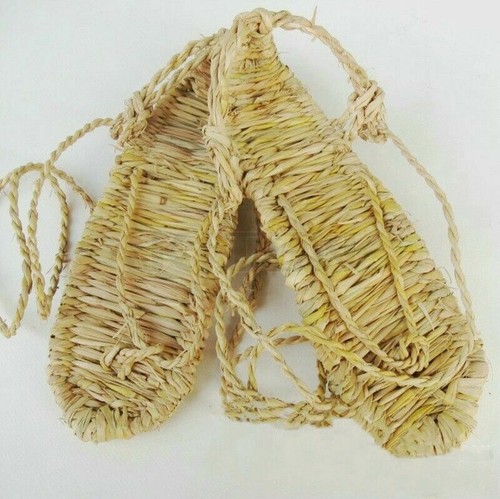 BLEACH Kurosaki ichigo / Kuchiki Rukia Cosplay Straw Shoes Handmade Sandals # - Picture 6 of 6