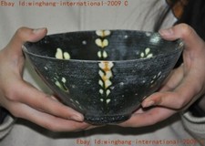 6.8"Ancient Chinese palace dynasty Tang Sancai porcelain Tea cup Bowl Bowls