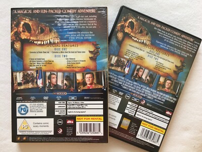 NIGHT AT THE MUSEUM' DVD 2 DISC 3D CARD SLIP COVER SPECIAL EDITION
