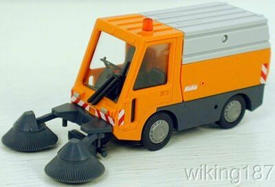Wiking Made in Germany NEW HO 1/87 Scale HAKO City Master Street Sweeper Truck