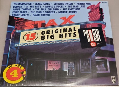 15 Original Big Hits Volume 4 Booker T Staples LP Stax Records MPS-8535 sealed