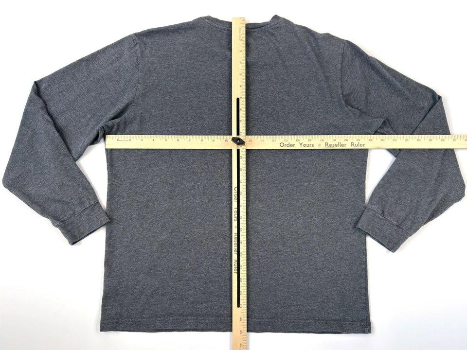 Merrell Shirt Mens Large Gray Hiking Camping Cycling Outdoors Long Sleeve Casual - Image 3 of 4