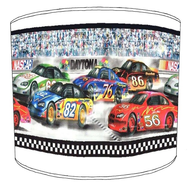 NASCAR Lampshades, Ideal To Match NASCAR Bedding Sets & Duvet Covers eBay