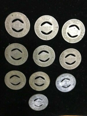 10 Racine, Wi Motor Coach Lines Inc.Token Fare