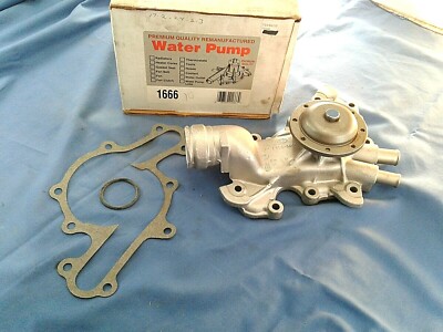 Ford Lincoln Mercury 3.8L V6 Reman Water Pump 58-350, 1666, RF-E8DE-8505 1988-93