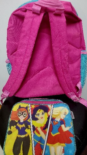 DC Superhero Girls Medium Backpack w/ Lunchbox Wonder Woman Supergirl Batgirl
