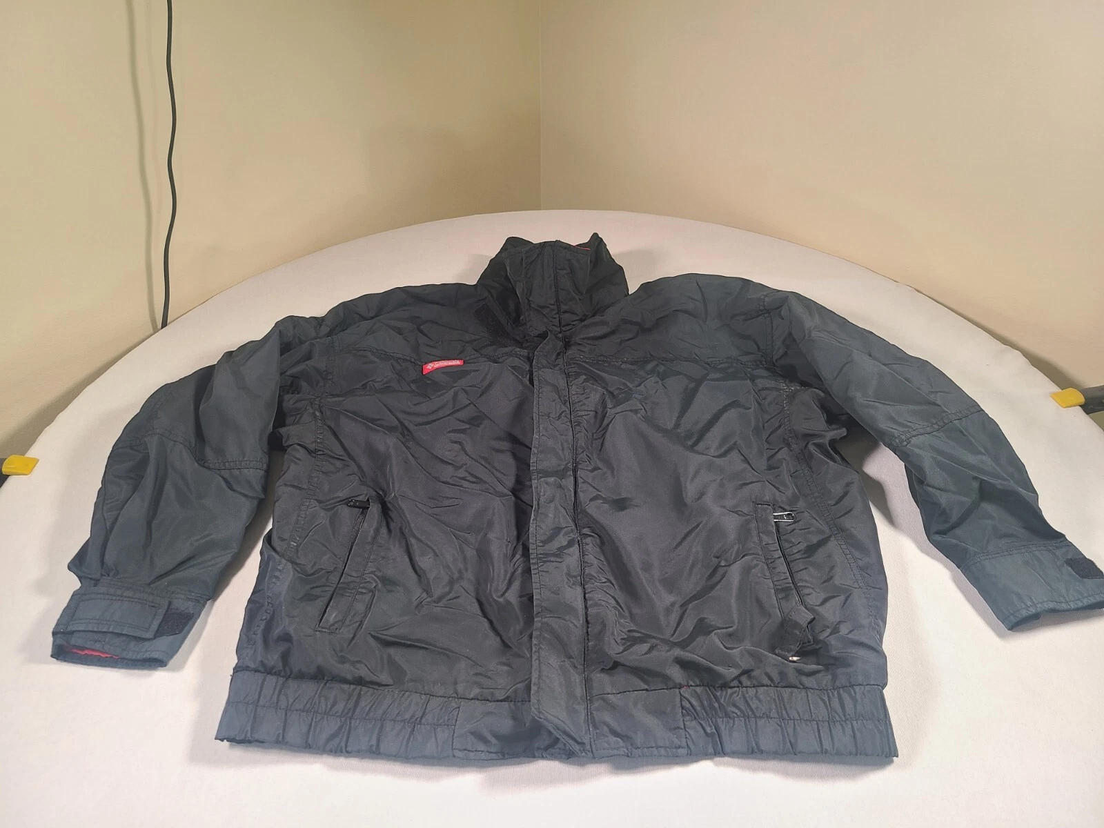 Vintage COLUMBIA Jacket Mens XL Black Lined 90s Ski Winter Sportswear Gorpcore