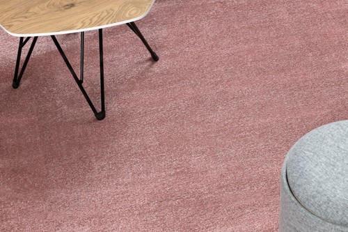 Amazing Modern Rug shaggy "SOFTY" round circle plain solid PINK High Quality - Picture 7 of 11