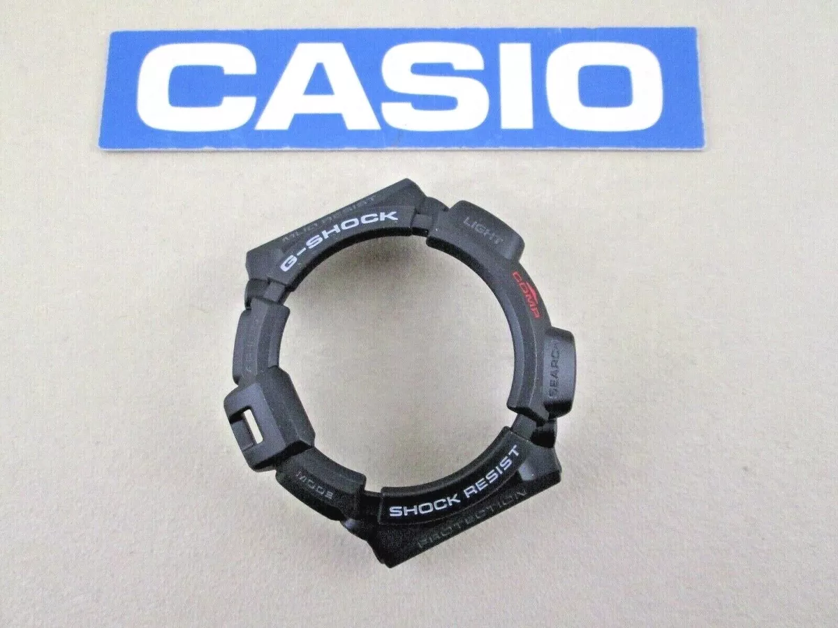 Genuine Casio G Shock Mudman G 9300 black resin watch bezel case
