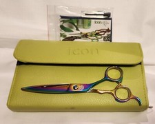 ICON Multi-color Shears Size 6" ICT-158A plus Bag