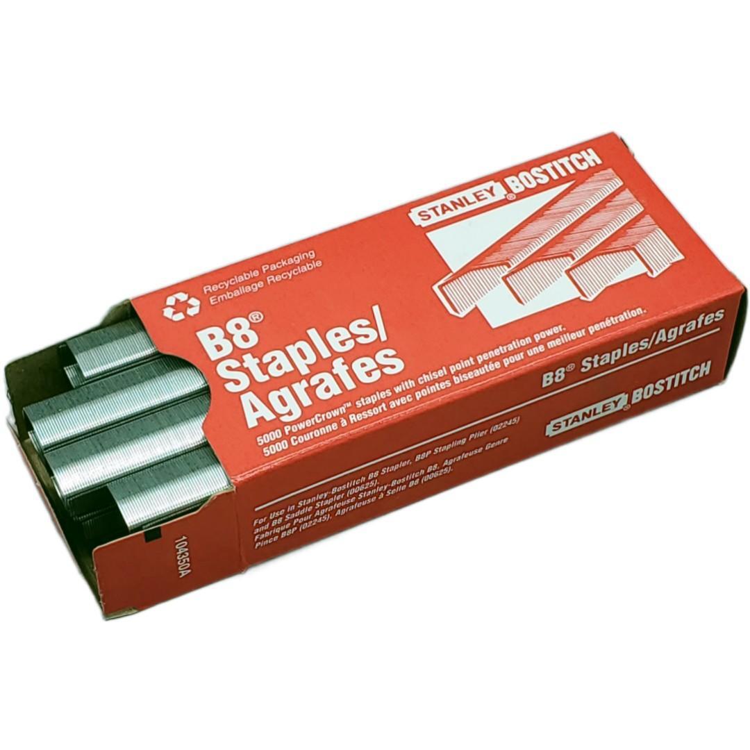 Stanley Bostitch B8 Staples 5,000 Power crown staples