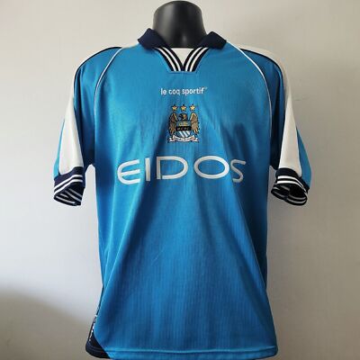 HAALAND 15 Manchester City Shirt - Medium 38/40 - 1999/2001