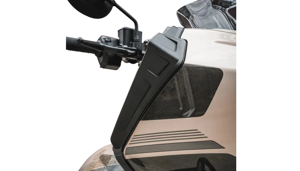 Indian Pursuit / Challenger 20-24 Pursuit Klock Werks Flare Wings Par Negro Foto 4 de 4