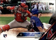 2016 Topps Update #US24 Jett Bandy Angels Rookie Card