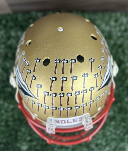 FLORIDA STATE SEMINOLES Full Size Football Helmet - Picture 7 of 11