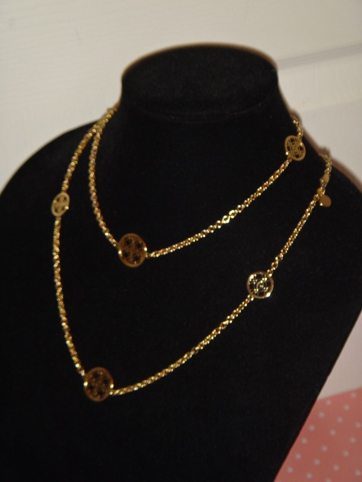 michael kors gold chain necklace