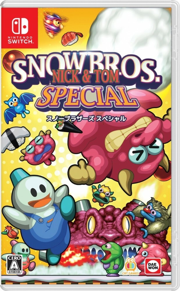 New Nintendo Switch SNOWBROS. NICK & TOM SPECIAL Japan HAC-P-A7S7A