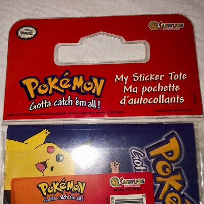 Vintage POKEMON Sticker Album 