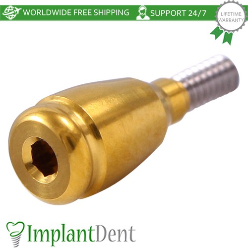 2x Slim Platform Lokator Attachment Soft Silicone Set Dental Fixture Int Hex - Picture 2 of 9