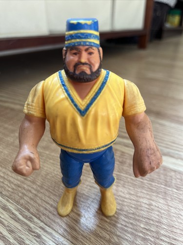 1990 Akeem Complete Vintage WWF Hasbro Figure...
