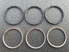 6pcs of 100% original IWC Portugieser chronograph INNER bezel ref.: 371615 !