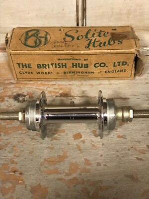 NOS Boxed Vintage BH Solite Tandem Rear Small Flange Fixed/Free Track Hub 40h