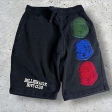 Billionaire Boys Club Instructor Black Shorts Red Blue Green Helmet Embroidered