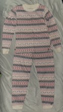 Girls Cuddl Duds Thermal Set Size L 10/12