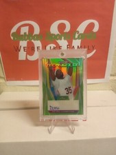 2023 Leaf Vivid Technicolor Green  Devan Cambridge AUTO 6/15 Magnetic Holder 