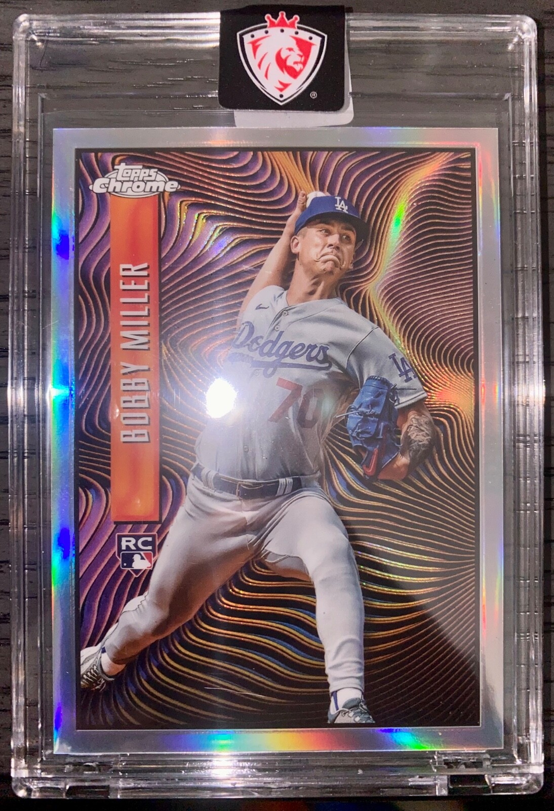 2023 Topps Chrome Update Bobby Miller Exposé RC SSP 20/50