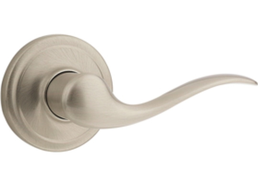 Weiser Lock GLA101 TC15 B 6LS1R1 Toluca Passage Lever, Satin