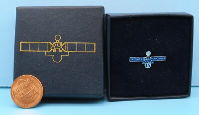 LORAL Space Systems EMPLOYEE Service PIN vtg 15 Years Satellites Contractor NASA