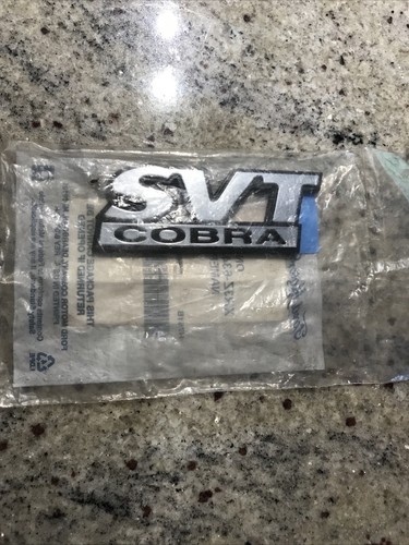 Emblem Black Badge For Ford Mustang SVT Cobra Free Shipping - 第 1/4 張圖片