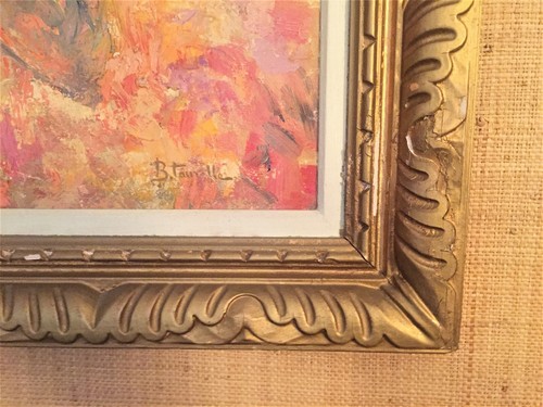Bernard Taurelle, Nu, French Modernist Oil on Canvas Painting, Ca. 1960s - Picture 3 of 4