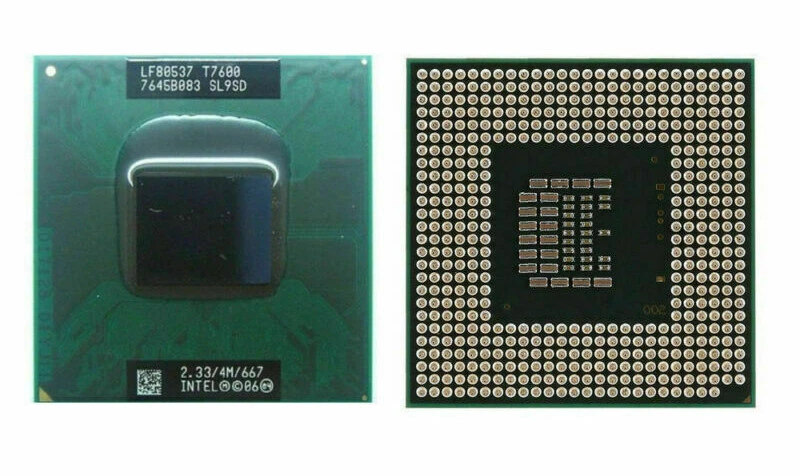 Intel Core 2 Duo T7600 Processor 2.33GHz Socket M,479,604,478/N CPU 34W 667MHz - Image 2 of 4