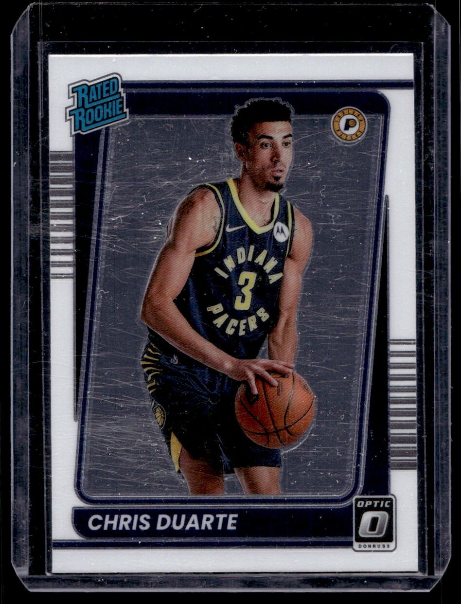 2021-22 Donruss Optic Chris Duarte Rookie Indiana Pacers #173