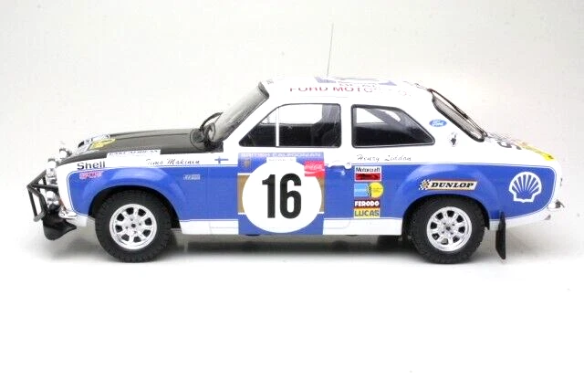 FORD ESCORT RS1600 N0-16 SAFARI RALLY ESCALA 1:18 MODELO DIECAST RARO COLECCIONISTAS Foto 3 de 4