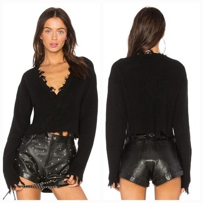 Lovers and Friends Prospect Sweater in Black XS