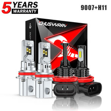 For Nissan Frontier 2005-2023 6500k Led Headlights Highlow Fog Light Bulbs Kit