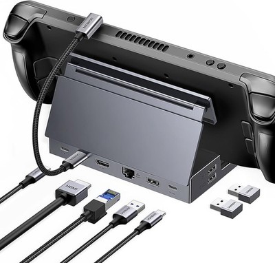 UGREEN Steam Deck Dock 9-in-1 Dockingstation 4K@60Hz HDMI 10Gbps USB Ports