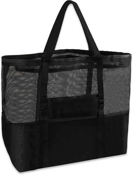 Mesh Strandtasche Xxl Familie Extra Groß,Strandtasche Groß Mit ReißVerschluss,Be-image