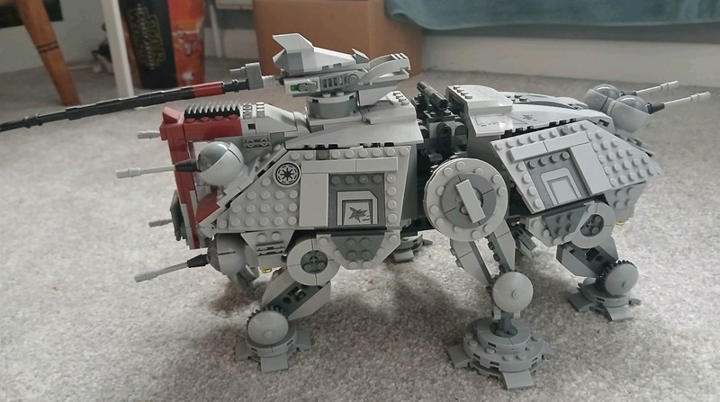 LEGO Star Wars AT-TE Walker 75337 Complete Set with Box and Instructions