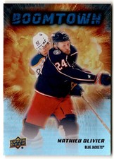 Mathieu Olivier 2025-26 Upper Deck Boomtown #BT-5 Columbus Blue Jackets
