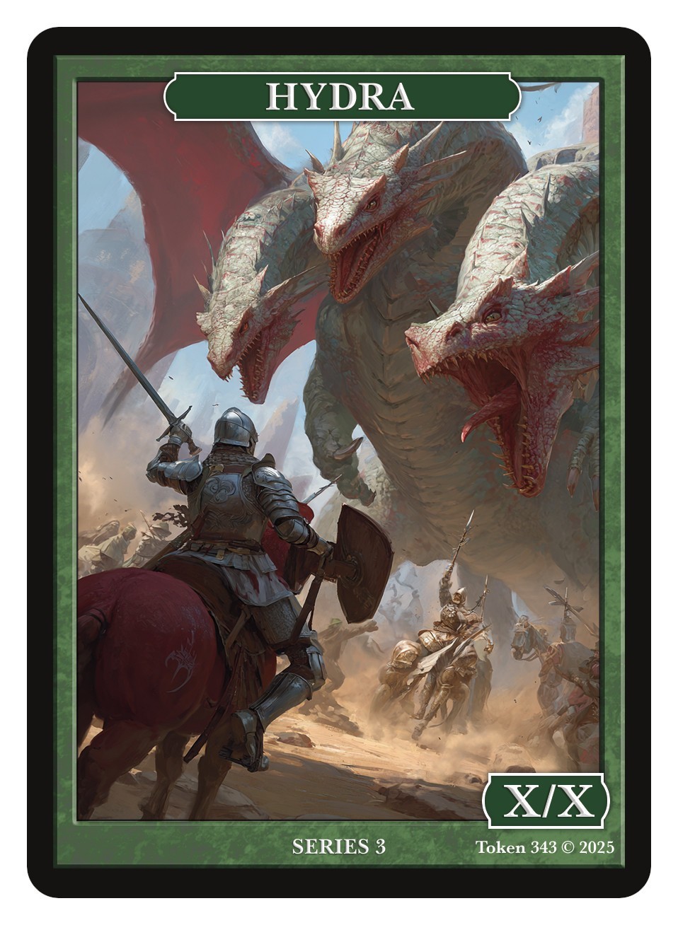 Hydra  Token  Givememana Tokens Series 2  Magic the Gathering MTG