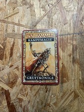 Gruftkönige Kampfmagie Karten - Warhammer Fantasy 8. Edition Deutsch