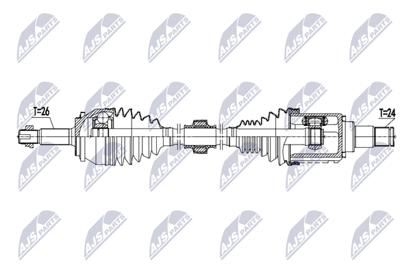 Antriebswelle Nty NPW-TY-235-image