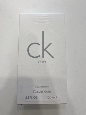 Calvin Klein CK One EDT Spray Unisex 100ml Eau de Toilette New & Sealed Genuine