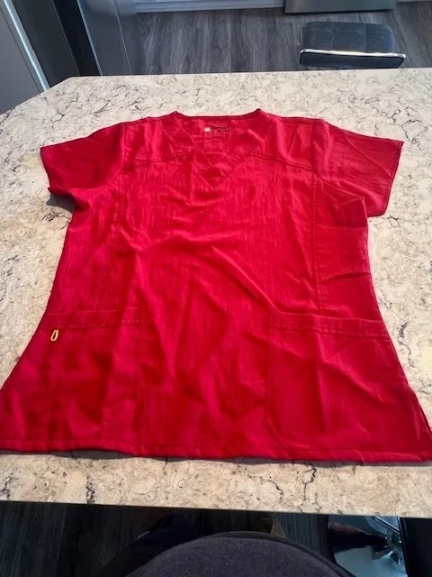 WonderWink Scrubs Lot Women’s Size Large – 3 Tops & 2 Pants – Excellent Conditio - Image 3 of 4