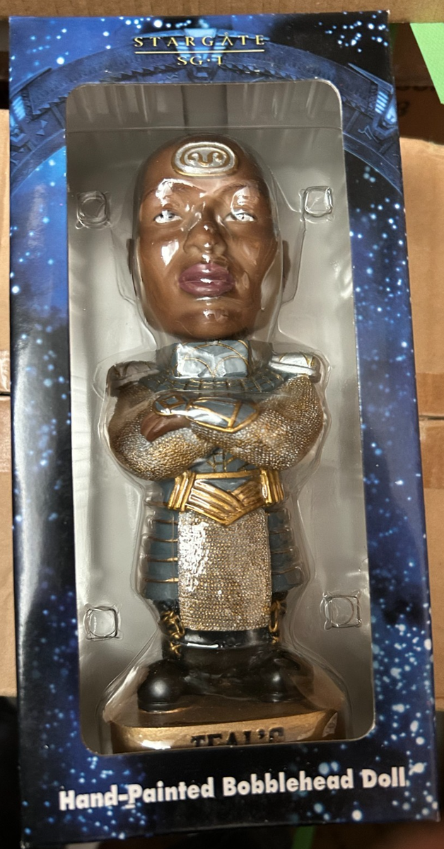 Teal'C Stargate SG-1 Hand Painted Bobble Head Figure #d to 1000